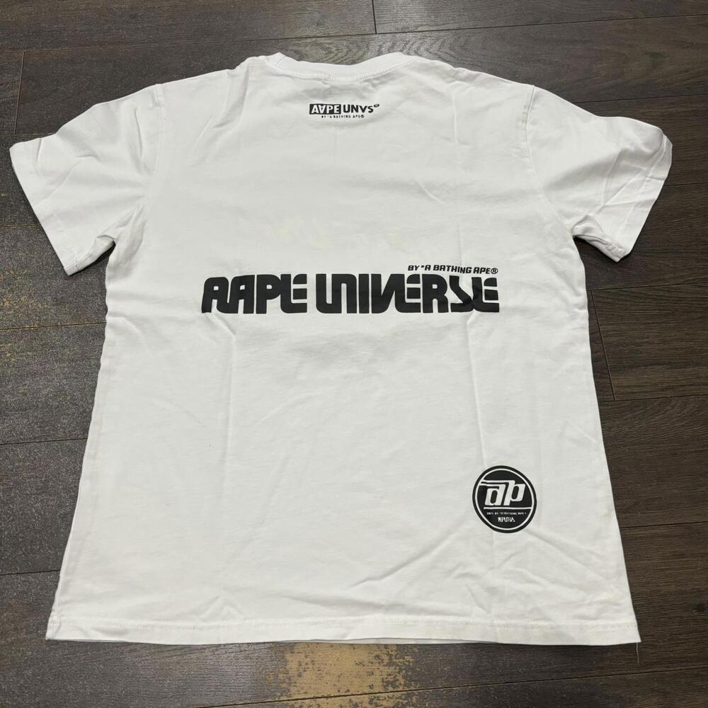 vintage aape universe t shirt 00s XL fits M - Picture 4 of 7